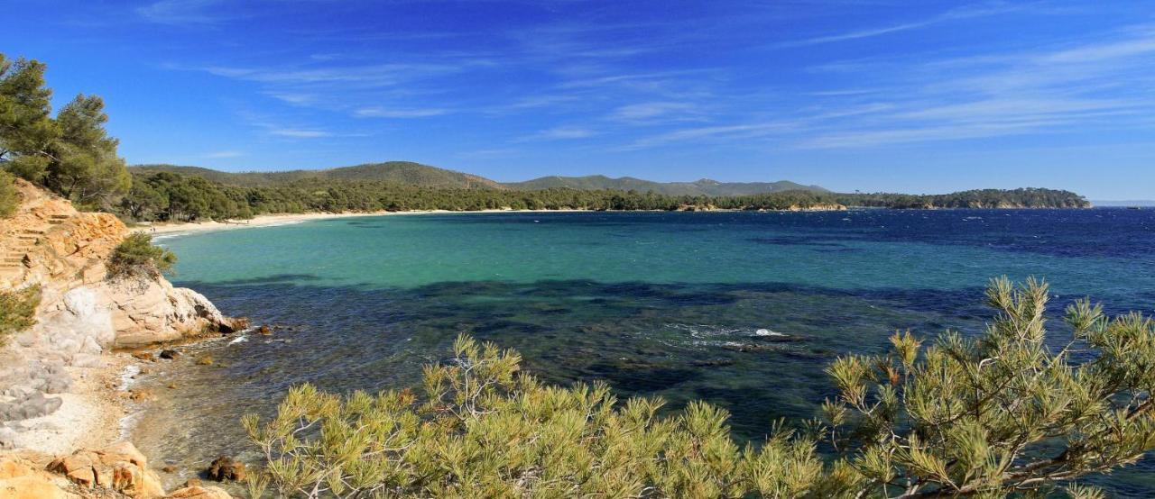 T2 Climatise A L'Ile D'Or Avec Piscine Pres De La Plage La Londe-les-Maures Bagian luar foto